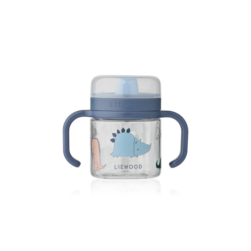 Tazza d’allenamento LIEWOOD Kylo 280 ml Dino roar / Sandy