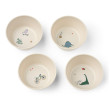 LIEWOOD CEES ciotole per bambini set 4 pz Tamtam / Sandy