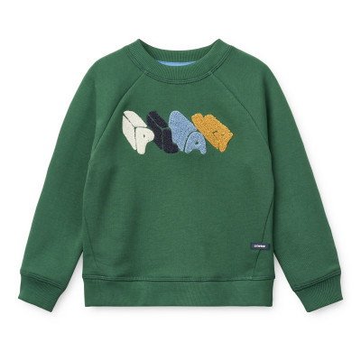 LIEWOOD ORSON felpa Play / Garden green