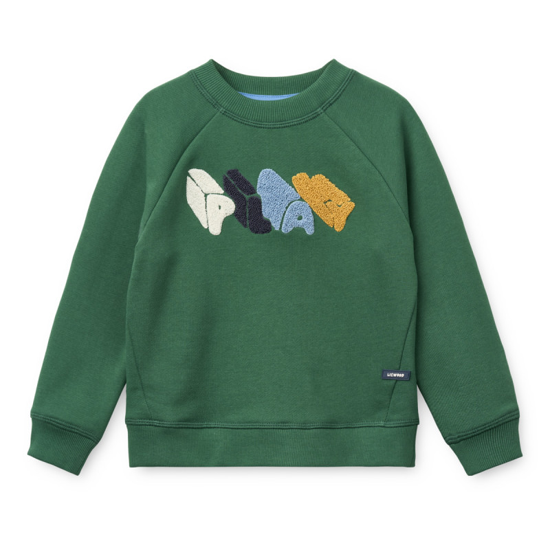 LIEWOOD ORSON felpa Play / Garden green