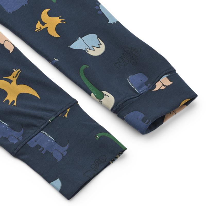 LIEWOOD WILHELM pigiama evolutivo Dino roar / Classic navy