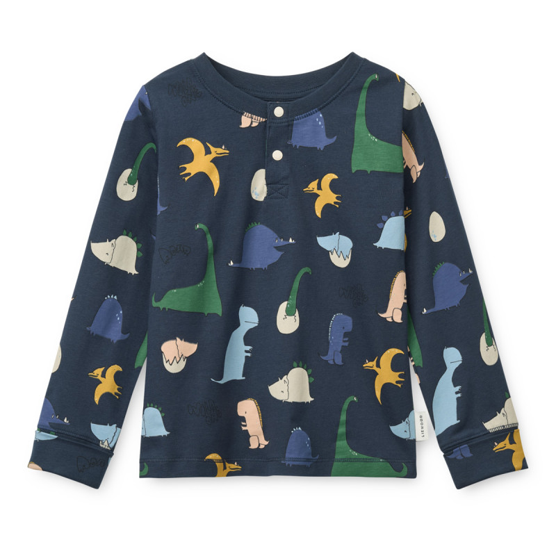 LIEWOOD WILHELM pigiama evolutivo Dino roar / Classic navy