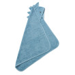 LIEWOOD ALBERT asciugamano neonato con cappuccio Beach blue