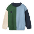 LIEWOOD ORLANE Maglione in cotone Beach blue multi mix