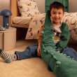 LIEWOOD BRAYDEN coccodrillo di peluche Garden Green