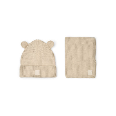 LIEWOOD LARO set regalo berretto e scaldacollo Sandy