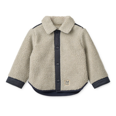 LIEWOOD ELIAN camicia in pile per bambini Mist / Classic navy