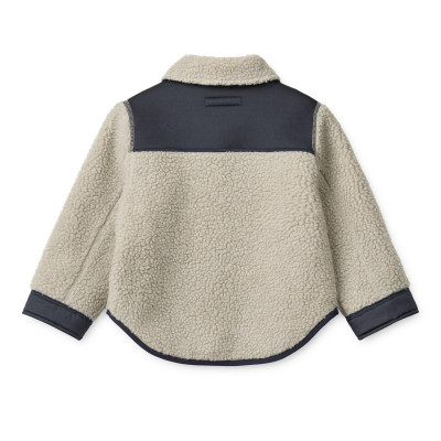 LIEWOOD ELIAN camicia in pile per bambini Mist / Classic navy