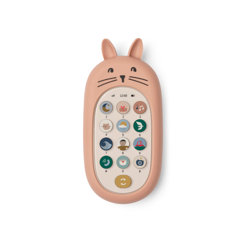 LIEWOOD FIDI Telefono giocattolo con suoni Pale tuscany