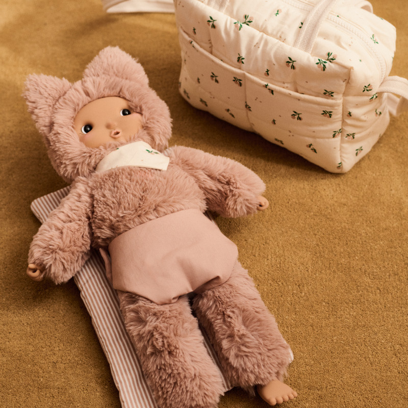 LIEWOOD NEOMA Set per la cura delle bambole Peach / Pale tuscany Mix