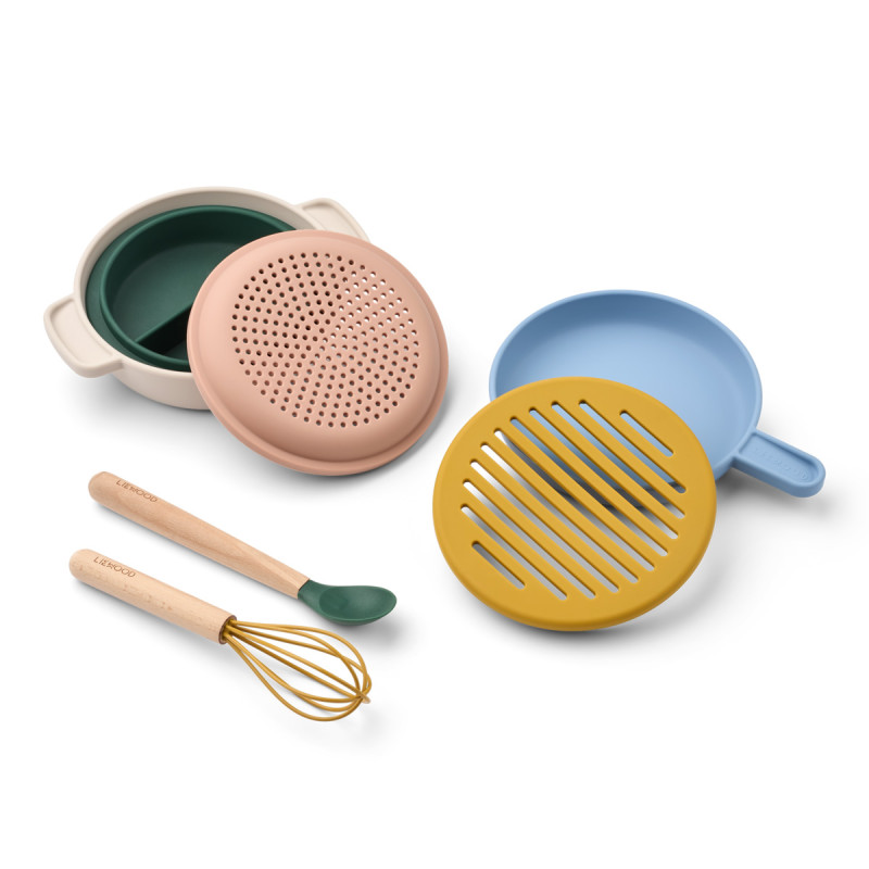 LIEWOOD ELIO Set da cucina giocattolo Beach Blue Multi mix