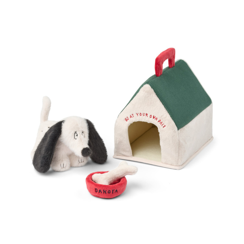 LIEWOOD DAKOTA Cagnolino di peluche con cuccia