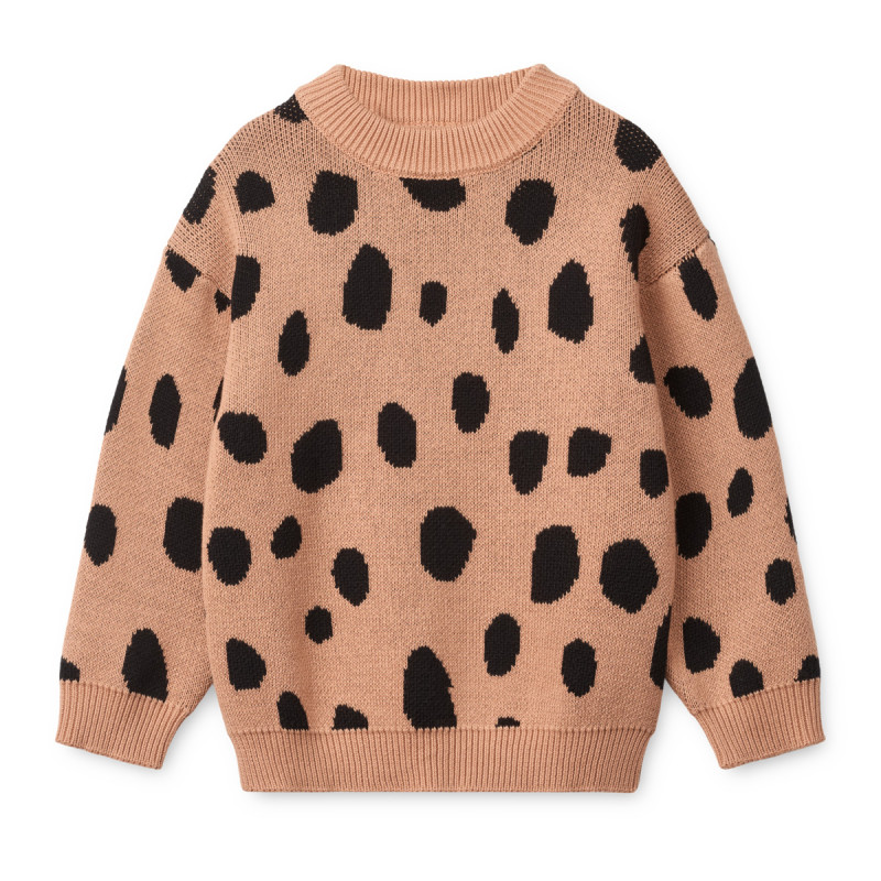 LIEWOOD ORLANE Maglione in cotone Mega leo spot