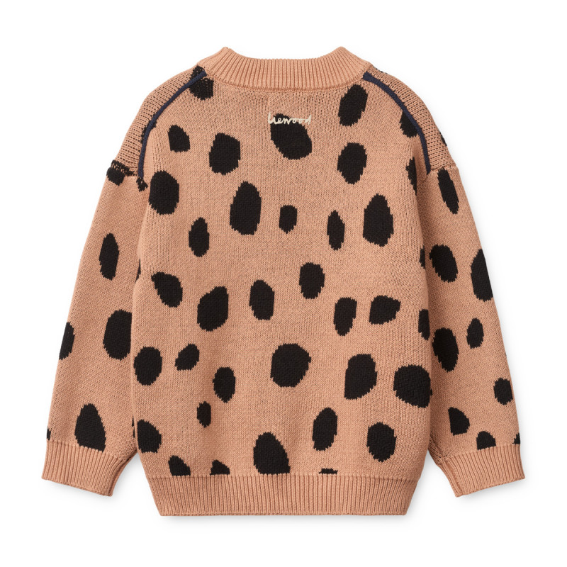 LIEWOOD ORLANE Maglione in cotone Mega leo spot