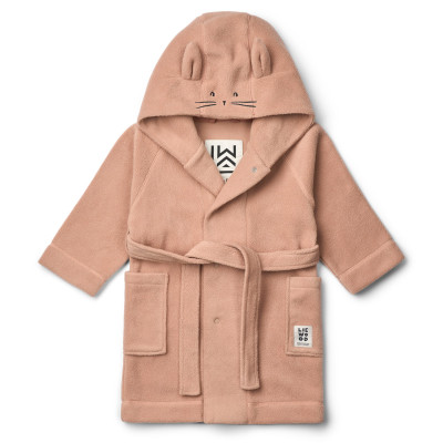 LIEWOOD MINIK Accappatoio in pile per bambini Pale tuscany
