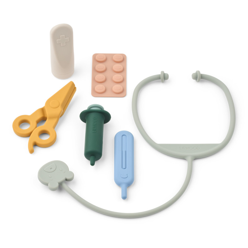 LIEWOOD LEIF Set da dottore per bambini Garden green Multi mix