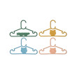 LIEWOOD FALTON Grucce per bambini 8 pezzi Yuzu multi mix