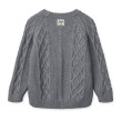 LIEWOOD ARI Maglione in cotone per bambini Grey melange