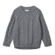 LIEWOOD ARI Maglione in cotone per bambini Grey melange