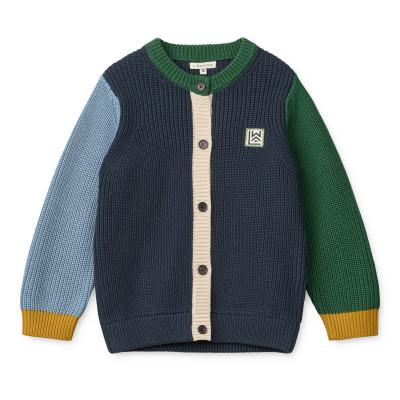 LIEWOOD THEA cardigan in cotone Classic navy multi mix