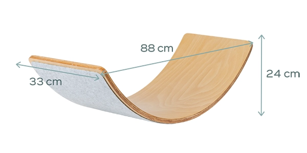 Tavola di equilibrio - dimensioni