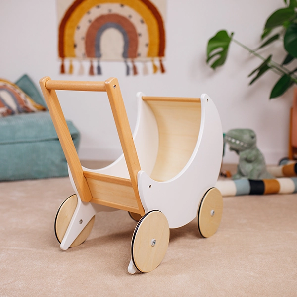 Carrozzina in legno per bambini - Joybex