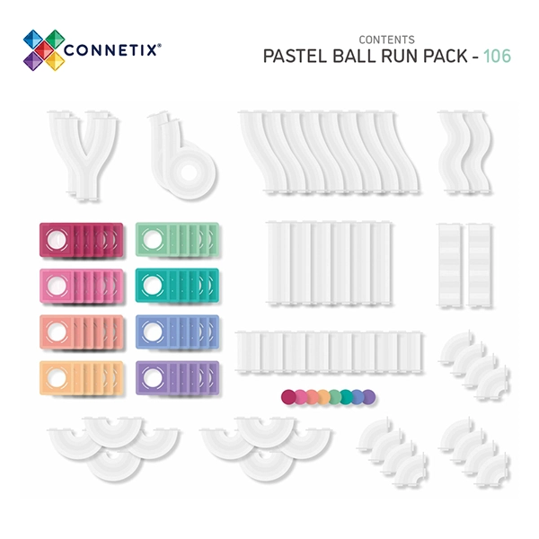 Set di costruzione magnetica CONNETIX