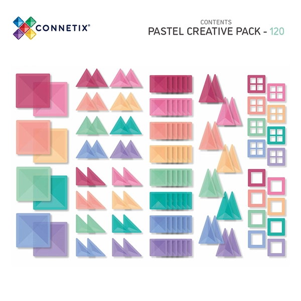 Set di costruzione magnetica CONNETIX