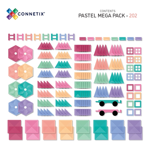 Set di costruzione magnetica CONNETIX