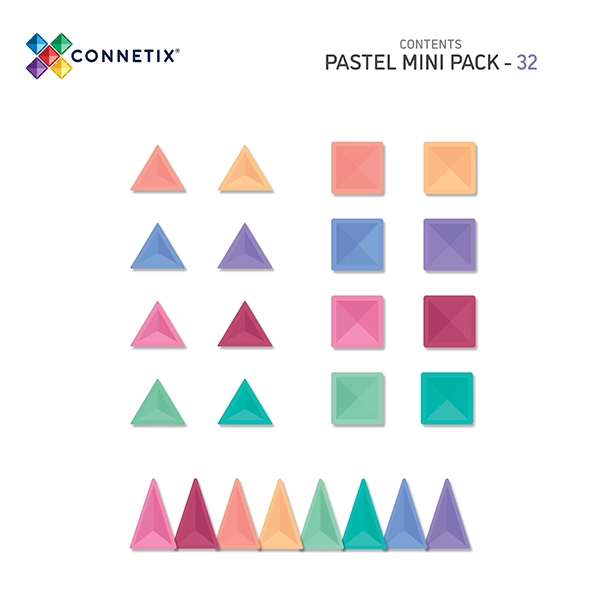Set di costruzione magnetica CONNETIX