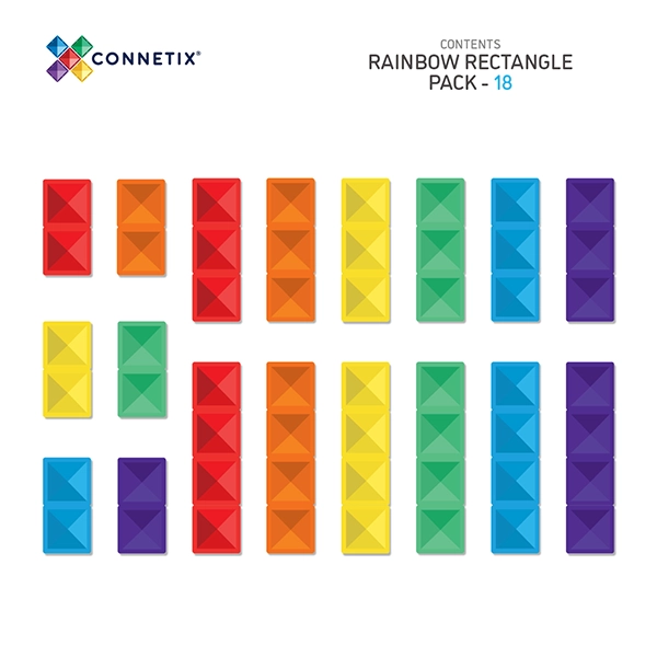 Set di costruzione magnetica CONNETIX