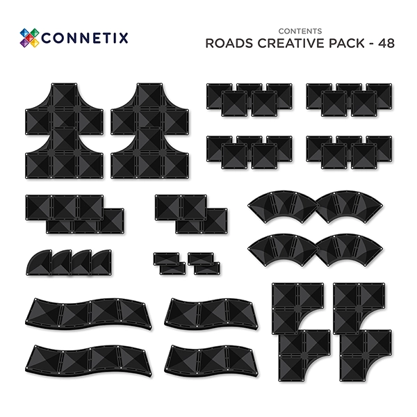 Set di costruzione magnetica CONNETIX