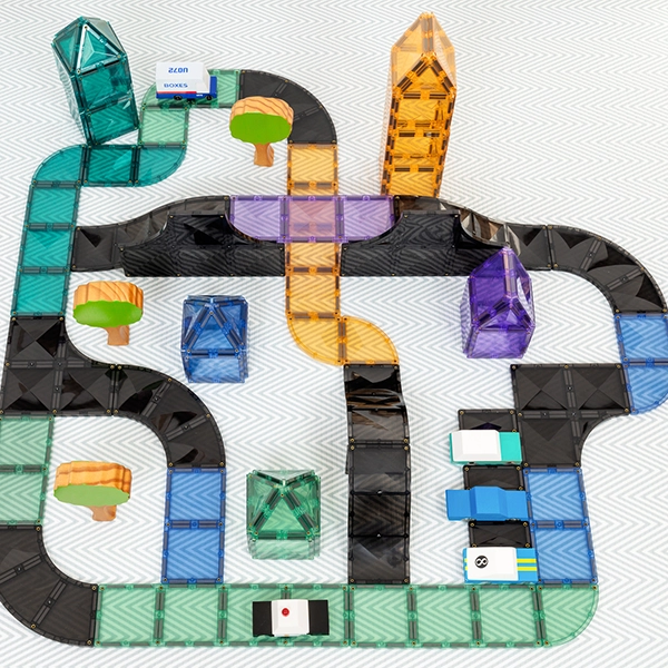 Set di costruzione magnetica CONNETIX