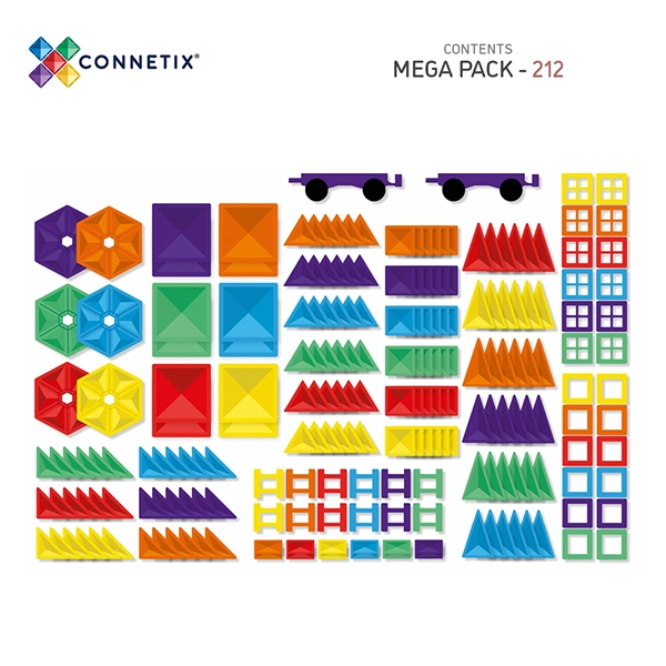 Set di costruzione magnetica CONNETIX