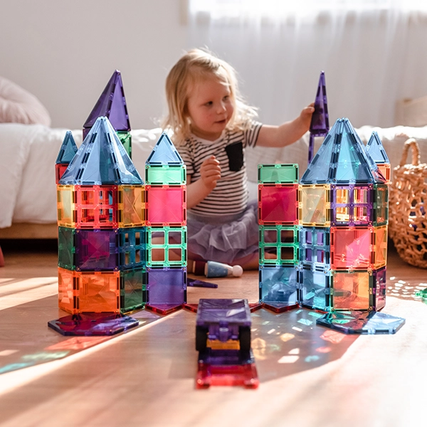 Set di costruzione magnetica CONNETIX