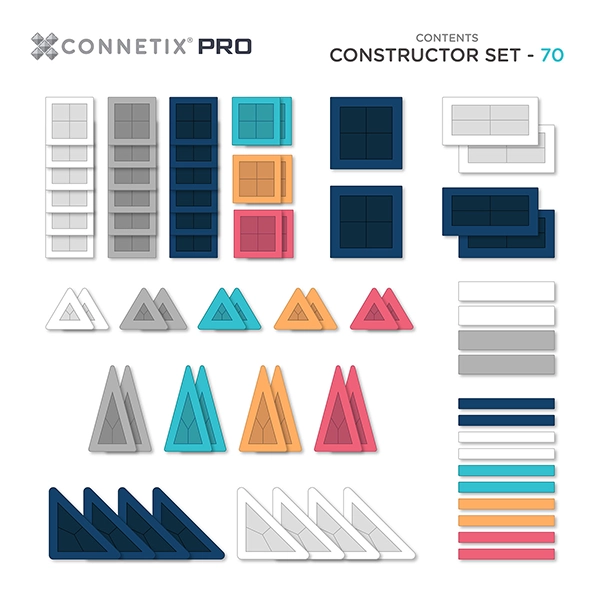 Gioco di costruzione magnetico CONNETIX