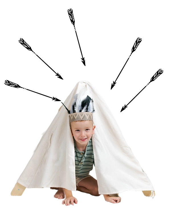 Tenda per triangolo di Pikler