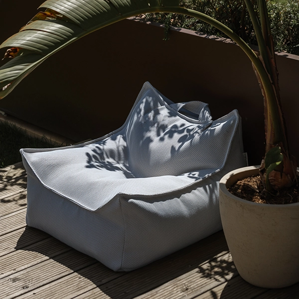 Poltroncina a sacco per bambini Wigiwama® – Azure Outdoor Beanbag Chair