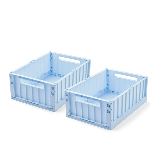 Set 2 scatole contenitore M LIEWOOD Weston Pure Sky