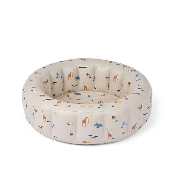 Piscina gonfiabile per bambini LIEWOOD Kornelia Safari Sandy Mix