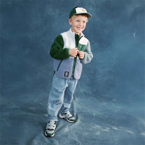 LIEWOOD Giacca in pile per bambini Nolan Dusty lavender multi mix LIEWOOD Giacca in pile per bambini Nolan Dusty lavender multi mix