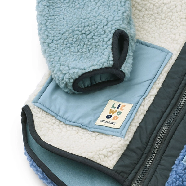 LIEWOOD Giacca in pile per bambini Noam Riverside multi mix