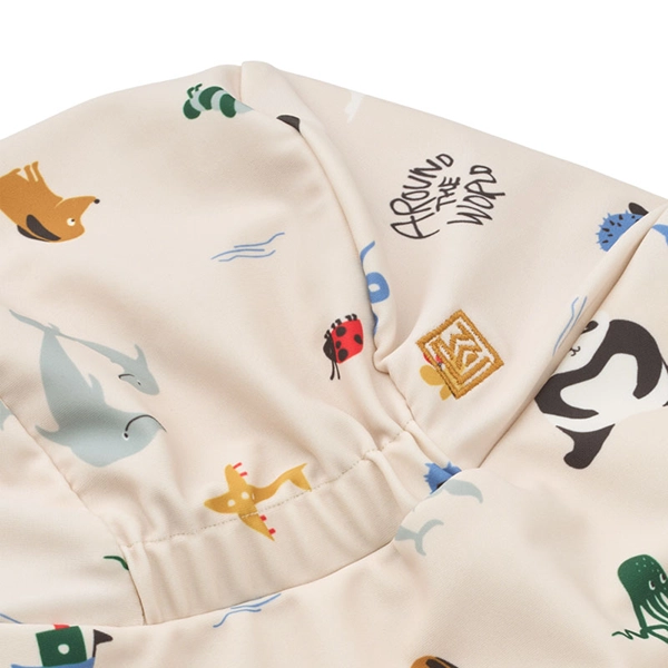 LIEWOOD Cappello mare UV per bambini Cecilia Around the world / Sandy