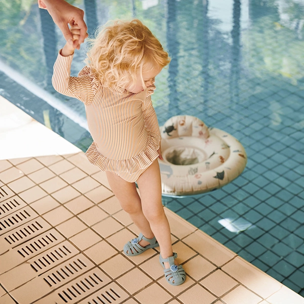 LIEWOOD sandali Bre Beach con charms Puffer / peppermint LIEWOOD sandali Bre Beach con charms Puffer / peppermint