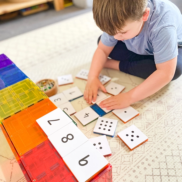 Carte magnetiche numeri e calcolo 40 pezzi