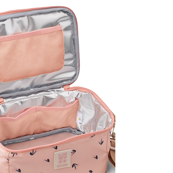 LIEWOOD borsa termica porta pranzo Toby Cherry heart / Rosey