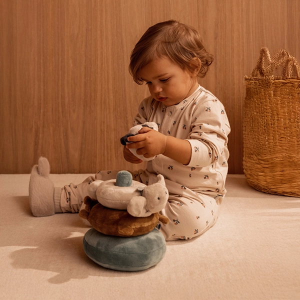 LIEWOOD pantofole in peluche Beth Rabbit Mist