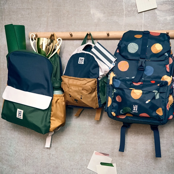LIEWOOD Zaino scuola LENNON Garden green multi mix