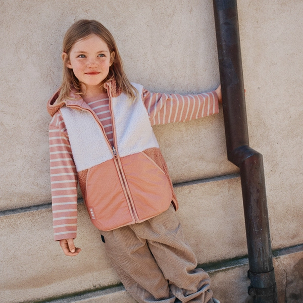 LIEWOOD gilet reversibile bambini Diana Pale tuscany mix LIEWOOD gilet reversibile bambini Diana Pale tuscany mix