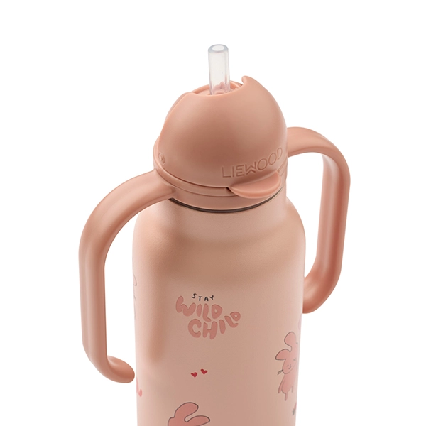 Borraccia termica Kimmie 250 ml LIEWOOD Wild child / Rosey